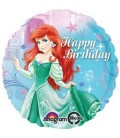 Шар круг Happy Birthday 19 дюймов (48 см)
