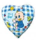 Шар Сердце It s a boy 18 дюймов (46 см)