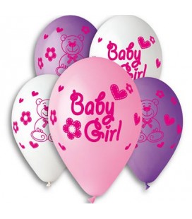 Шарик BABY GIRL 14 дюймов (35 см)
