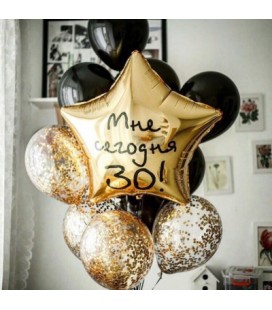 Набор из 11 шаров мне 30